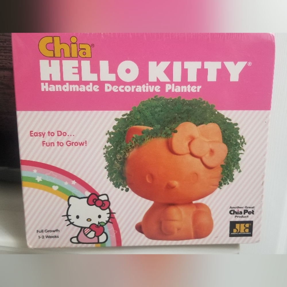 Hello Kitty Chia Pet- Sealed Box Condition